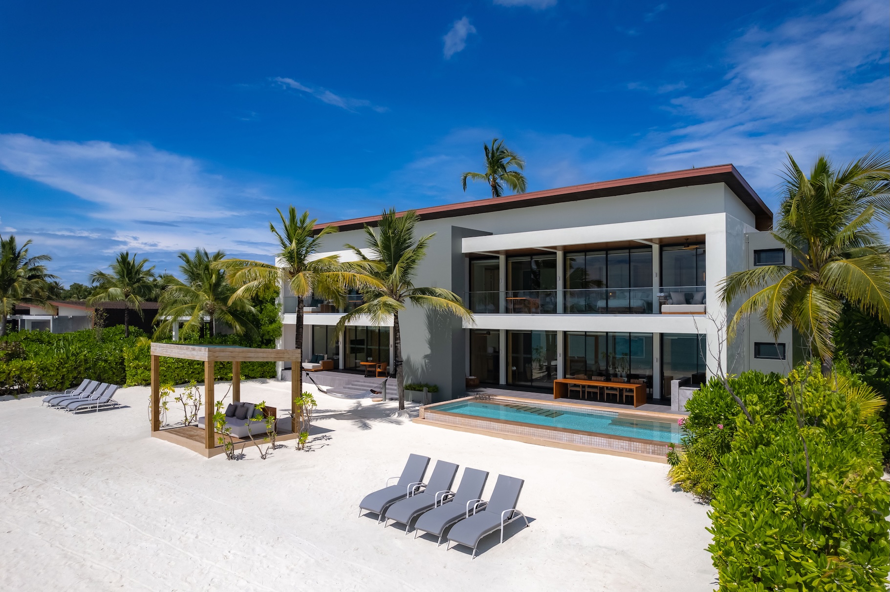 Four Bedroom Beach Villa with Private Pool Overview